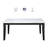 Sterling Marble Top Dining Table Set-704475761