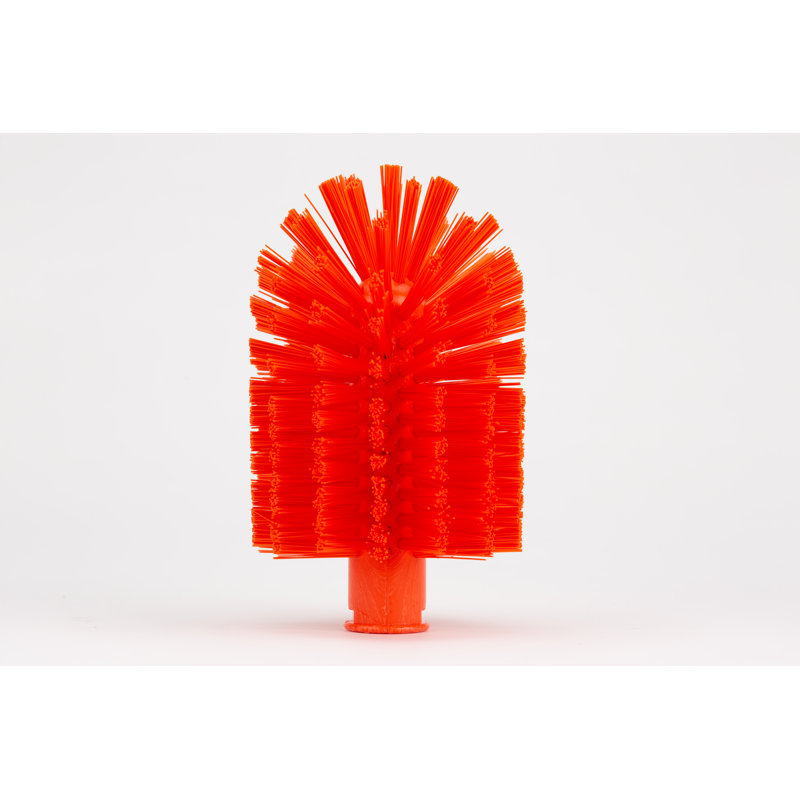 Cleaning Brushes, Orange, 7.10" H x 7.10" L x 4" W