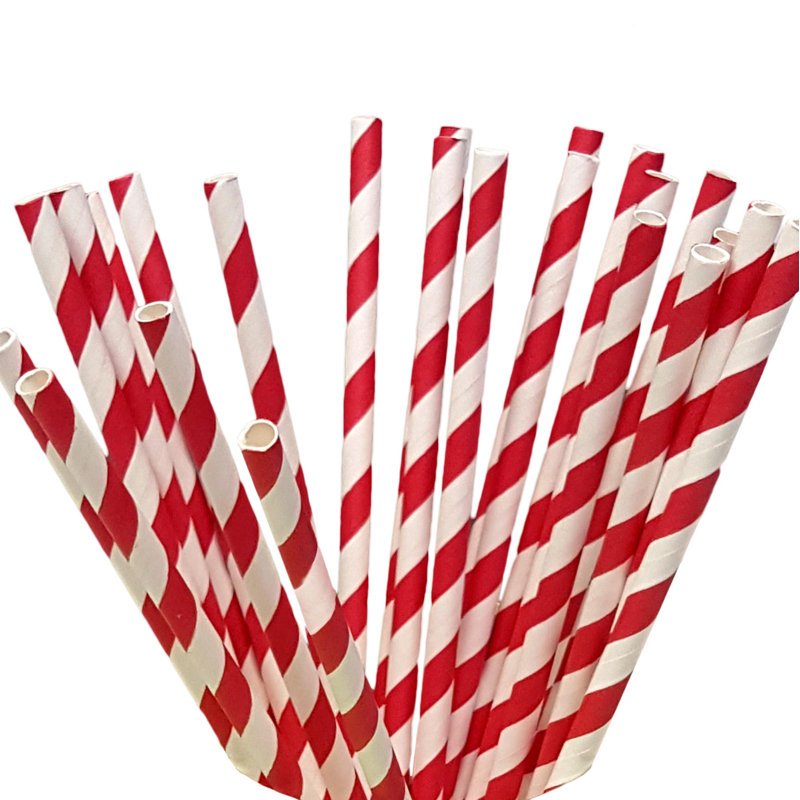 Paille de papier, Rouge
