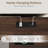 Fluted Home Office Desk Storage, 54" Modern Executive Desk with Charging Station, Wooden Computer Writing Desk with File Cabinet & Drawers for Study, Living Room-139565888