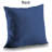 Blue Feather Scandinavian Throw Pillow - Home Decor – Poly Twill Throw Pillow with Insert, Double-Sided Print