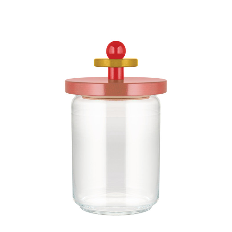 JAR 75, R, 8.07" H x 4.73" W x 4.73" D, Pink