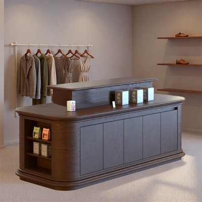 Fashionable Functional Display Cabinets Perfect for Cosmetic Shops Bookstores and Mall Kiosks