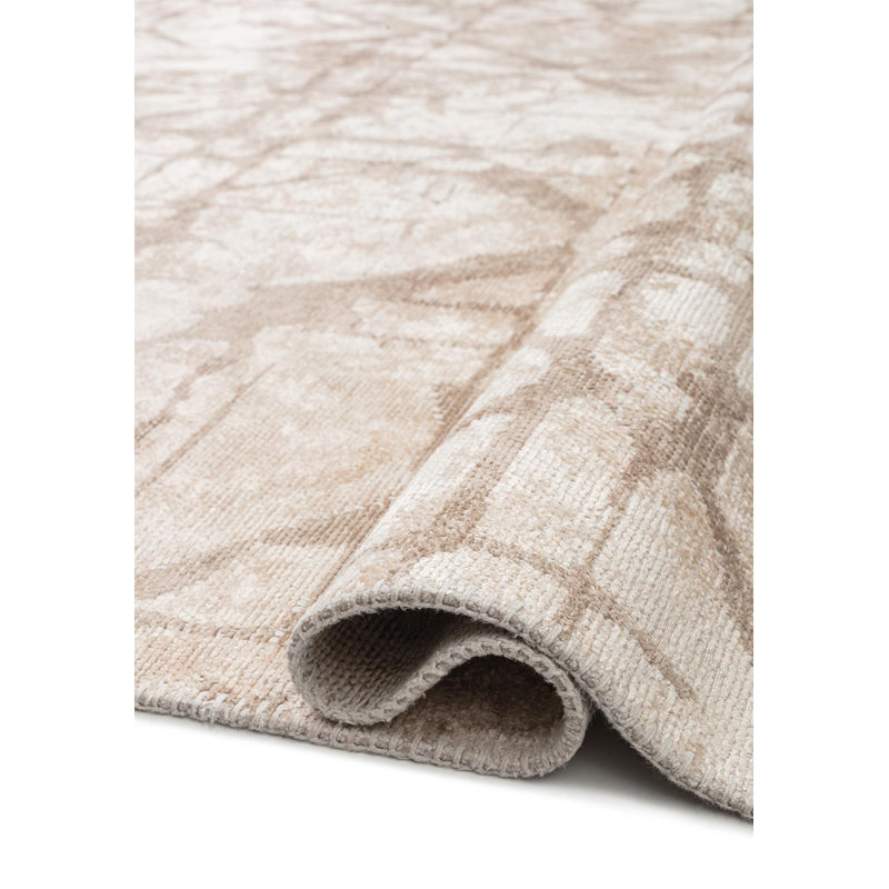 Contemporary Abstract Diamond Pattern Area Rug, Square 9'10"