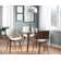 Elzada Glass Top Dining Table