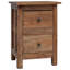 Nightstand Solid Mahogany Wood 40x30x51 cm