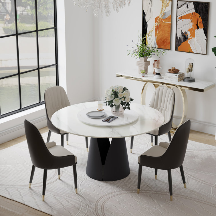 McCormack Matte Sintered Stone Lazy Susan (Table Not Included)