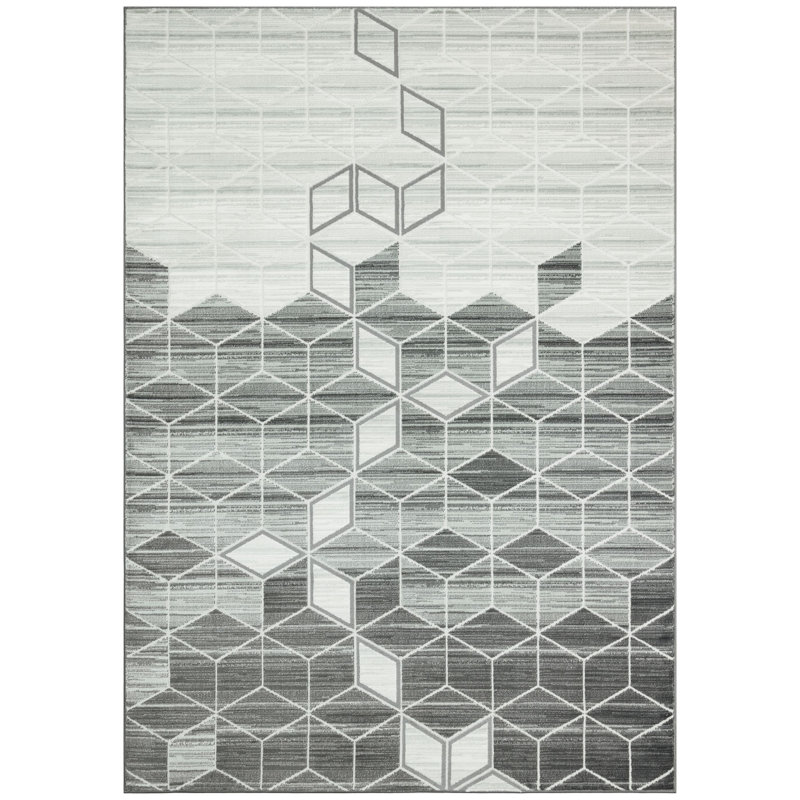 Altaneca Geometric 200cm X 290cm Area Rug
