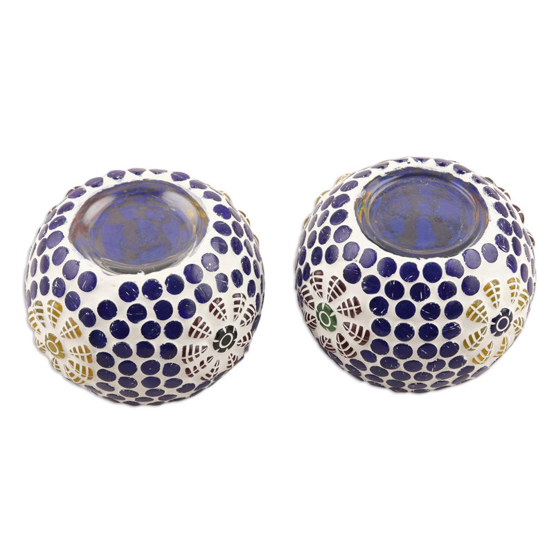Bougeoirs en verre Royal Light
