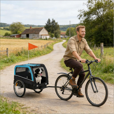 Chariot pour animal de compagnie, porte-vélos, remorque de vélo pour chien, remorque de vélo pour chat