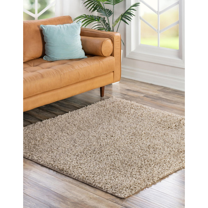 Tapis taupe , Carré 5 pi