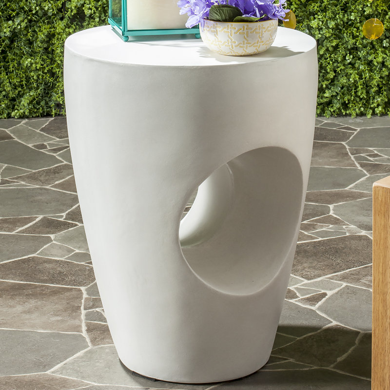 Pinkham Side Table, Ivory