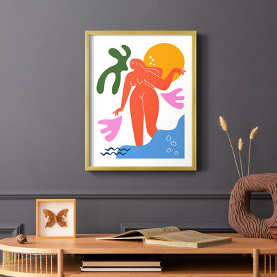 Matisse CDLIV Framed Print - Solid Wood