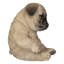 Statue chiot endormi