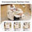 Power Swivel Recliner Chairs With Adjustable Headrest And Armrests, Featuring Massage And Heating Functions-1032764980