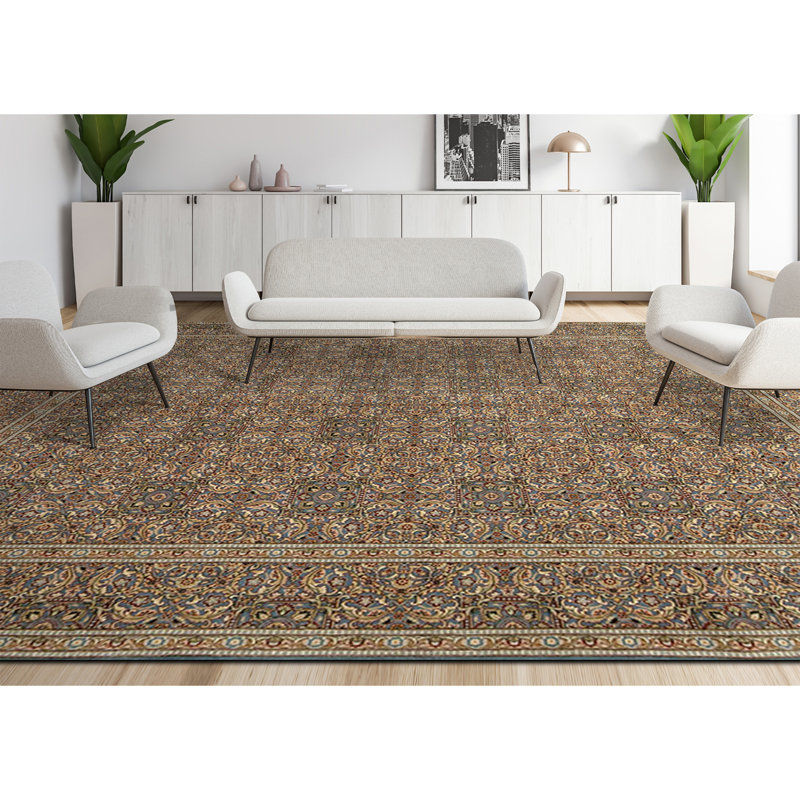 Hand Knotted Wool Indoor Rug