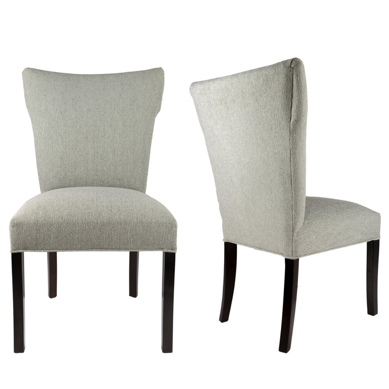 Chaise d'appoint Canonbury Carleton, Gris clair fumée, Espresso