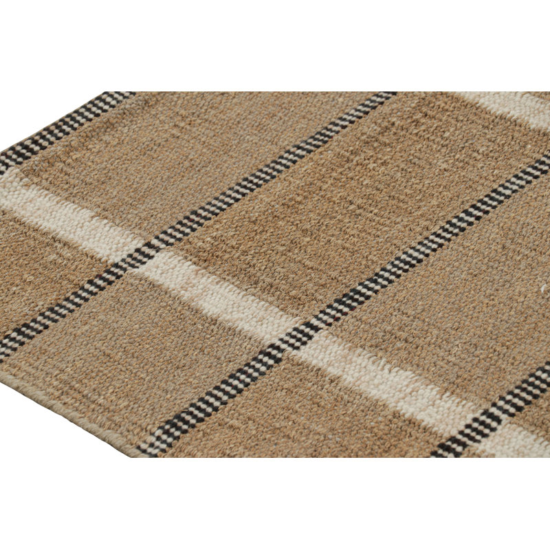 Wool Geometric Area Rug, Rectangle 12' x 18'