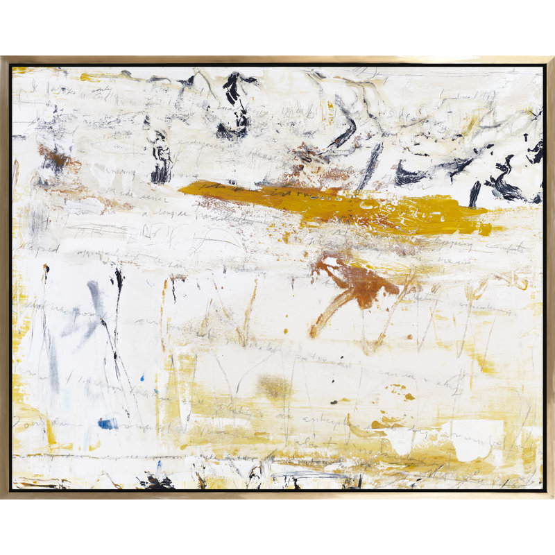 La journée avant l'année prochaine - Cadre flottant, peinture sur toile