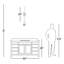 Éclairage pour salle de bain 2 lumières à intensité variable Evelien-2051240163-2030831285-2051567191