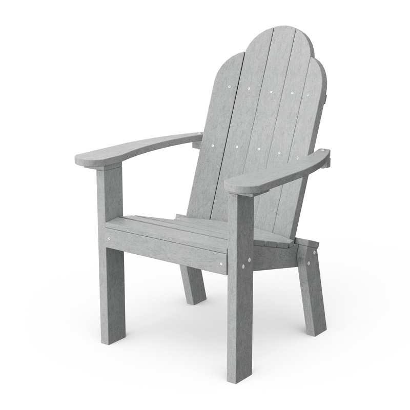 Classic Dining Deck Chair, Light Gray