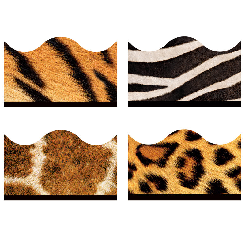 Tendance terrifiante à imprimé animalier tendance