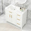 Base de meuble-lavabo simple 36 po seulement