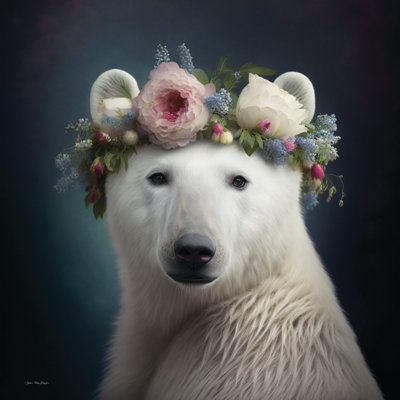 Monarque arctique sur toile par Seven Trees