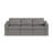 Lockheart 88” 3-Seat Modular Sofa Smoke Slope Arm-126757826