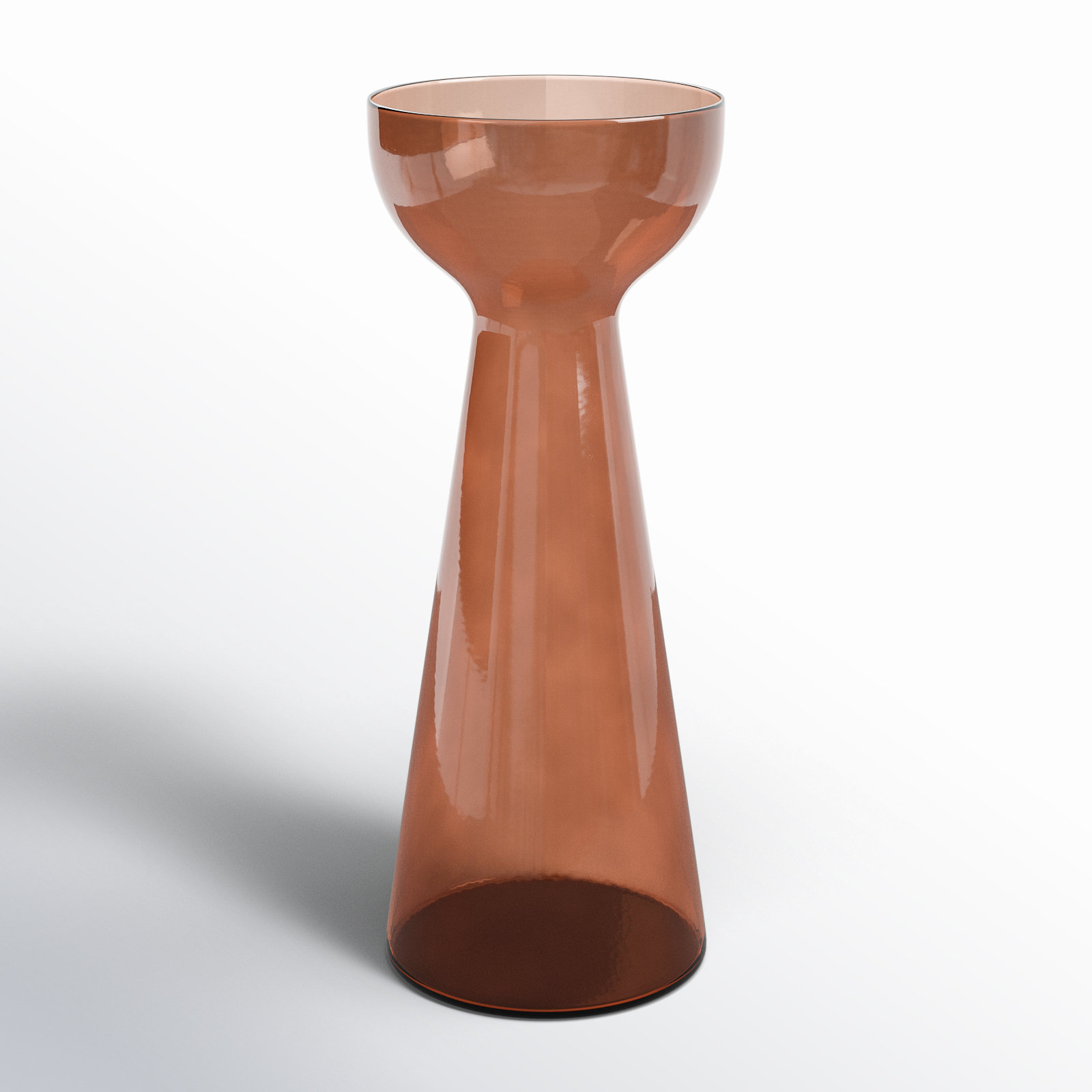 Dunaway 12'' Glass Table Vase