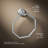 Pinstripe Wall Mounted Towel Ring-3142025