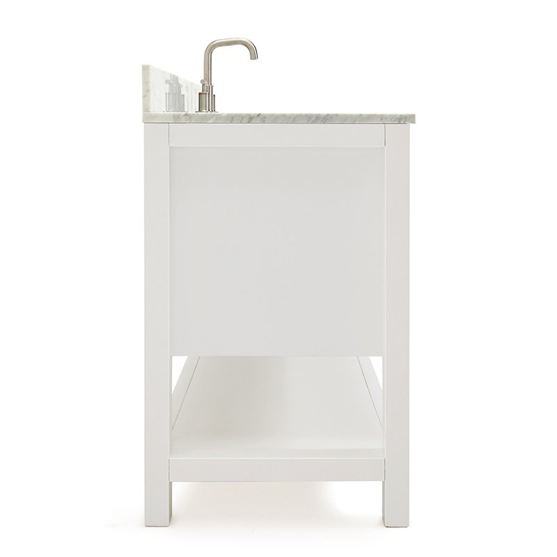 Bayhill 61'' W Single Vanity, White