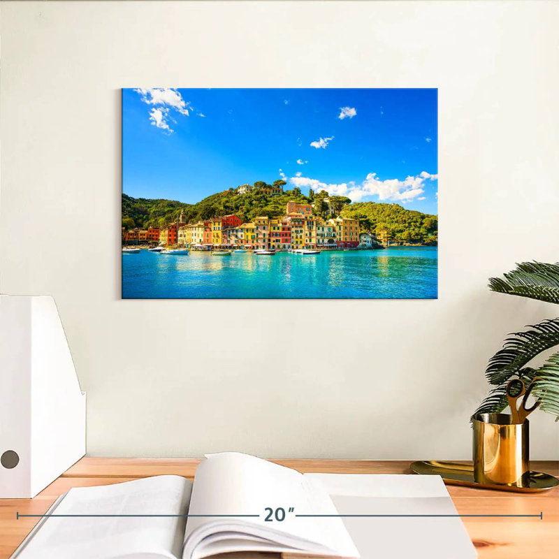 Nicci, pittoresque Portofino, H 8 po x l 12 po