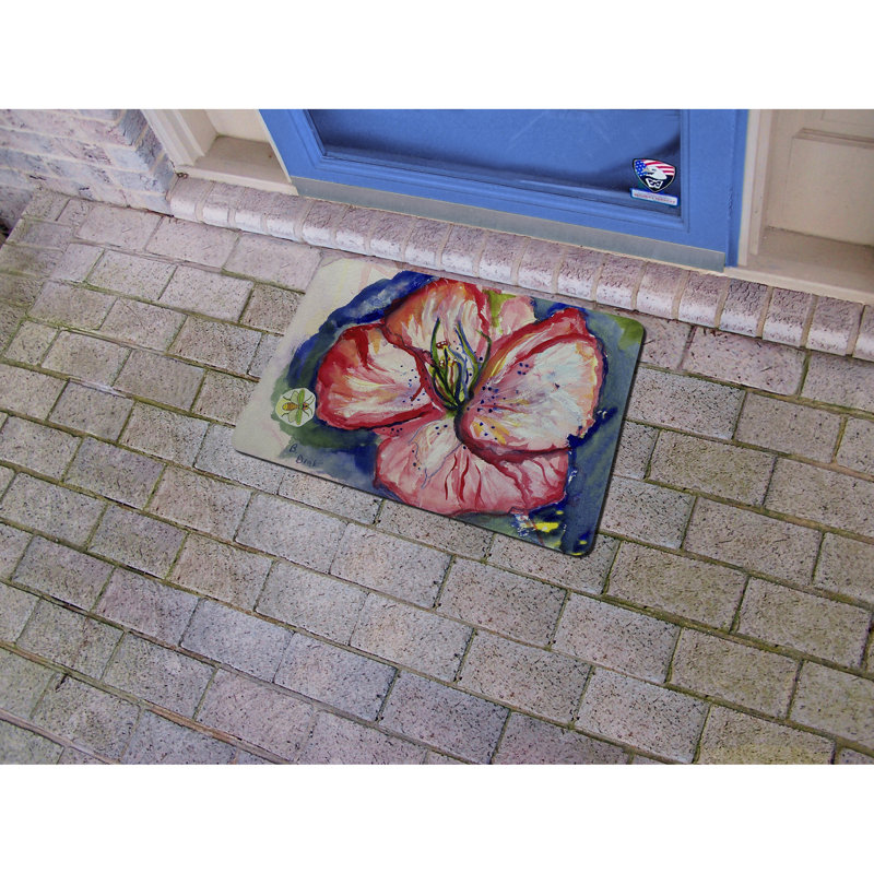 Tapis d'entrée Kylah, Rectangle 1 pi 6 po x 2 pi 2 po