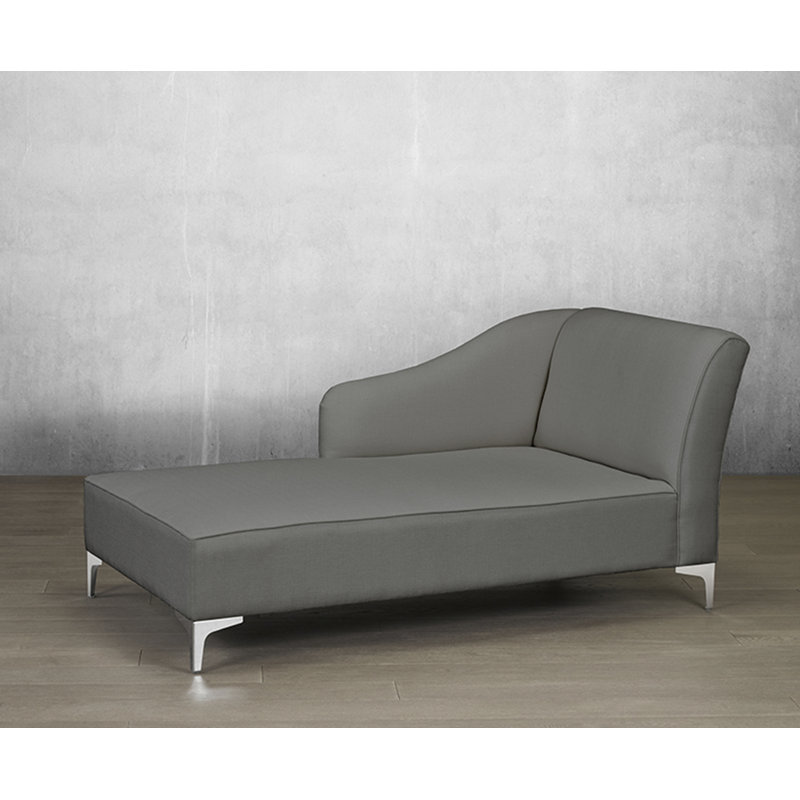 Salon ledbury méridienne, Lin denim, Orienté à droite (vu de face)