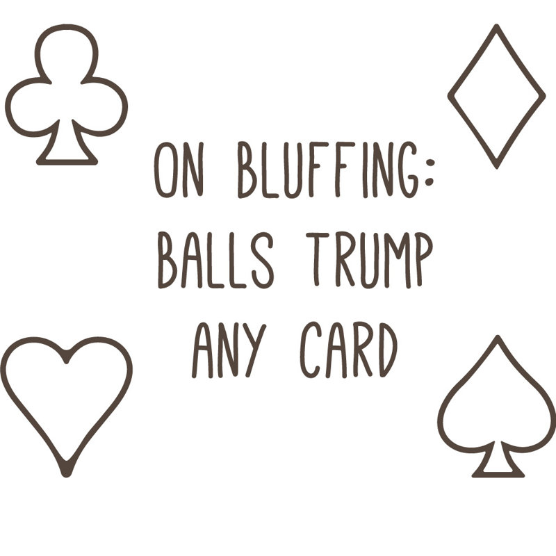 Décalcomanie murale balles de bluffing prend, H 29 po x l 35 po x P 0,01 po, Brun