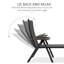 Abbygayl 144cm Long Reclining Single Chaise