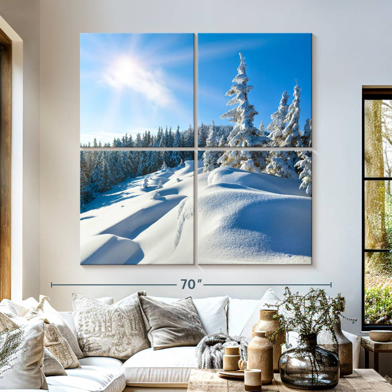 Alvord Sunny Day Winter, 57" H x 57" W
