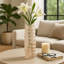 Vase sculpté en verre sculpté Home-1029564838