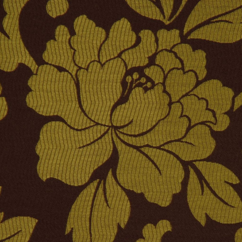 Allure Fabric, Mocha/Olive