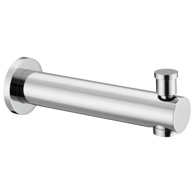 DAX Brass Round Spout, Brushed Nickel