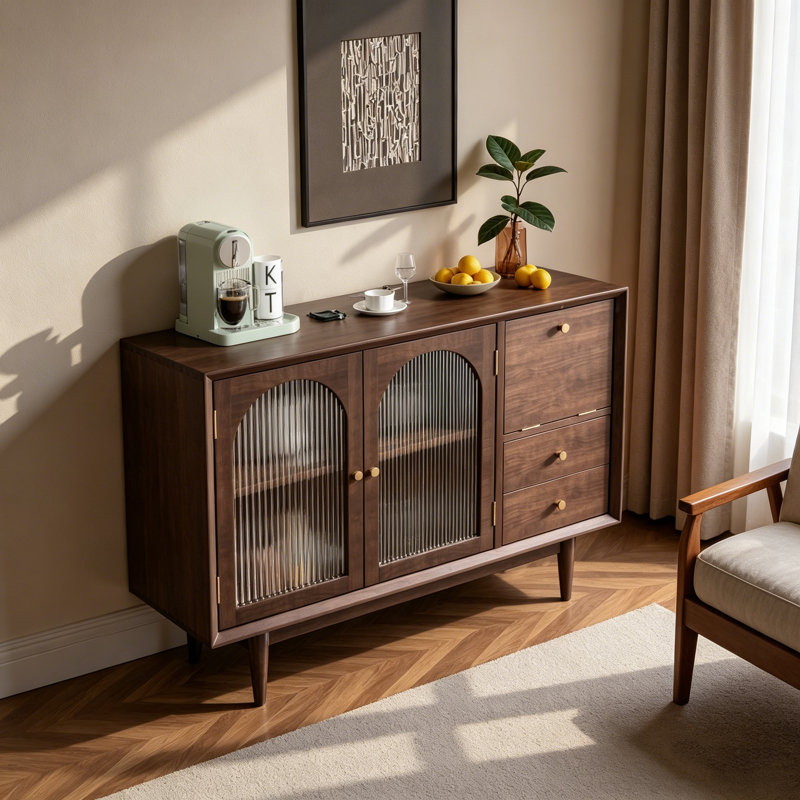 Buffet de meuble de haute qualité, H 33,46 po x l 47,24 po x P 15,75 po