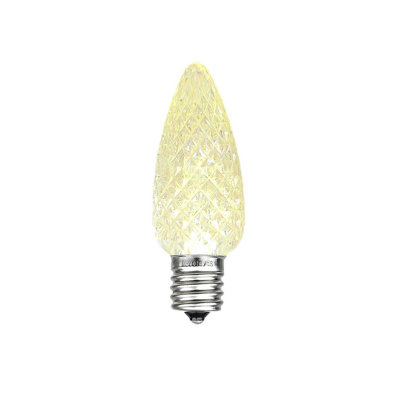 25 Watt Equivalent, C7 LED Dimmable Light Bulb, E12/Candelabra Base