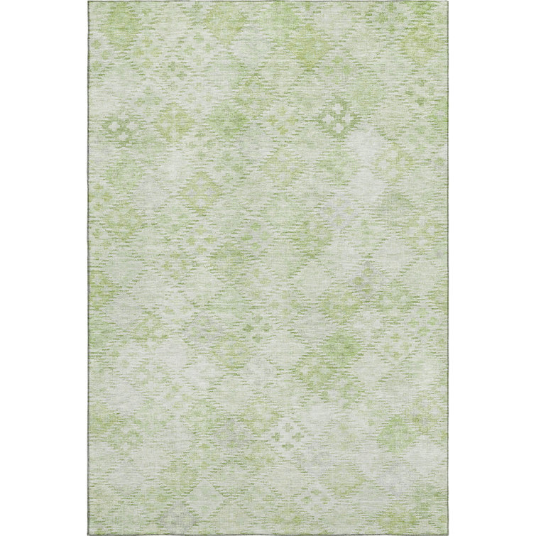 Premium Machine Washable Janicki AMF1081 Geometric Rug