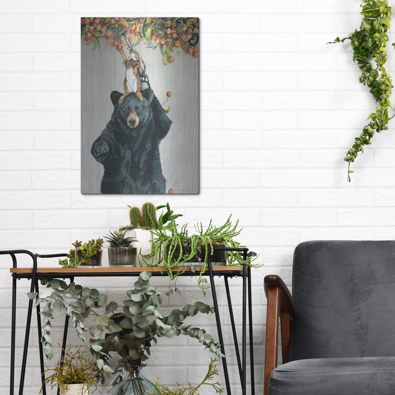 «Bearing Bunnies» par Maggie Vandewalle, H 16 po x l 12 po
