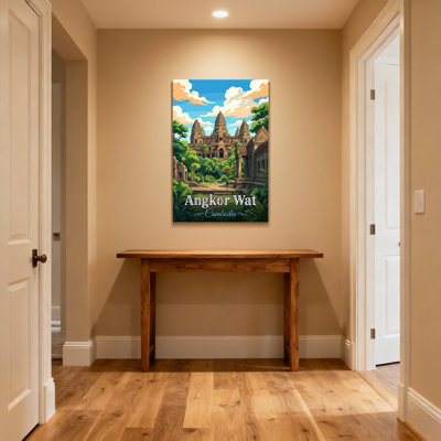 «Scenic & Cityscapes Angkor Wat Temple», reproduction d'art