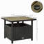 Table d'appoint en osier de rotin 22 po Outsunny