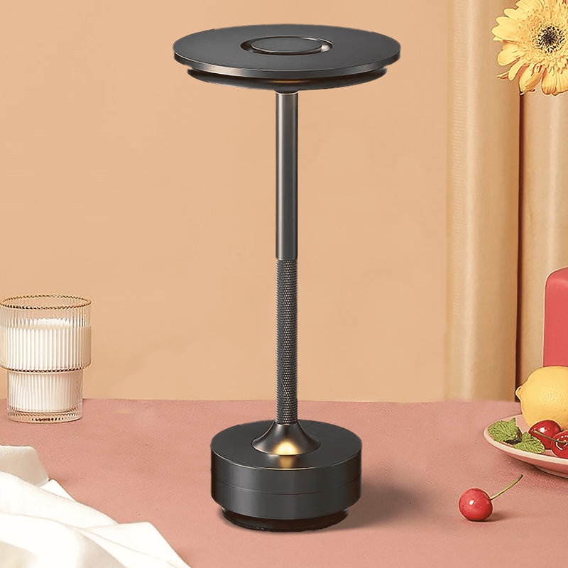 Taglieri 28Cm Portable Table Lamp, Black