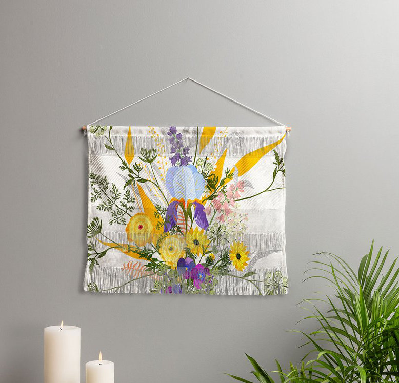 Décoration murale Dore Iveta Abolina Riva, H 16 po x l 22 po x P 0,125 po