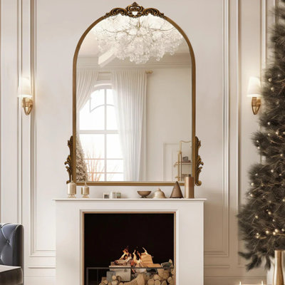 Miroir de salle de bain antique